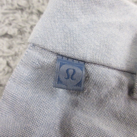 Lululemon Commission Short *Qwick Oxford 9" size 36 Chino M7AFZS‎ Blue - Picture 7 of 12